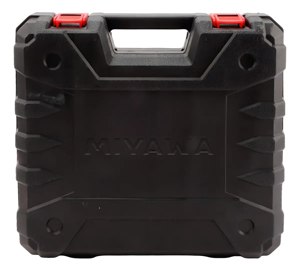 Taladro De Impacto Miyawa Te50m 500w Con Maletin 2800rpm Rojo