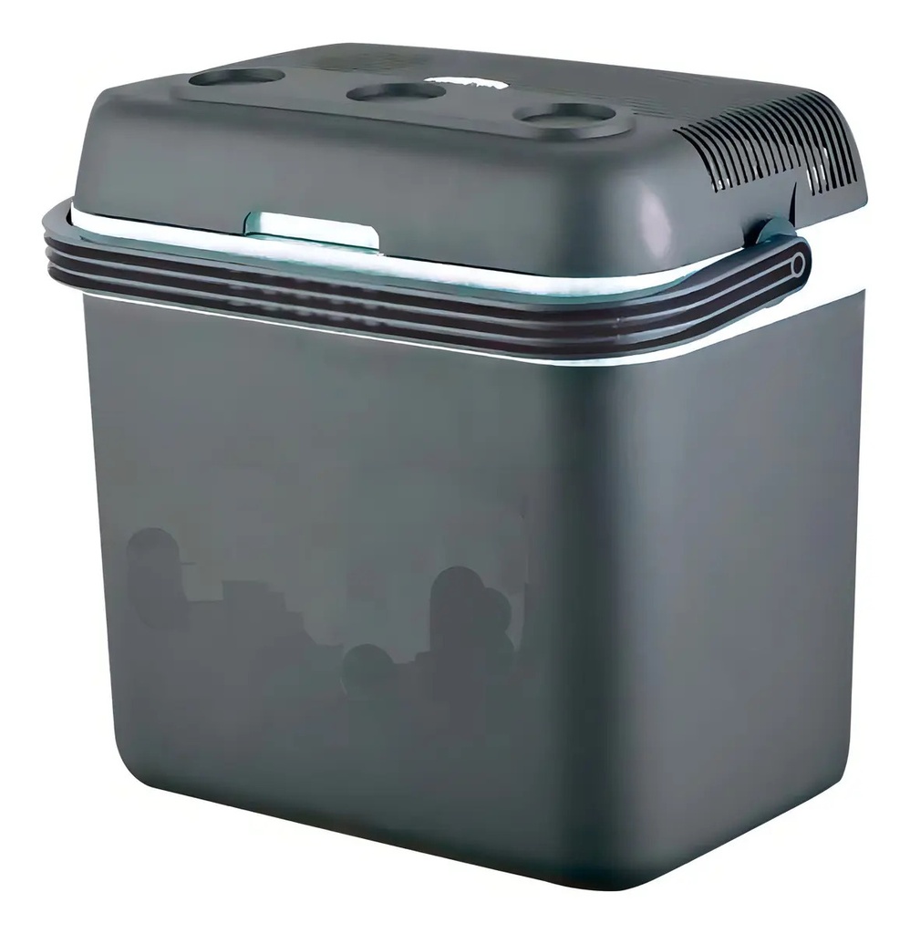 Conservadora Electrica Kushiro Cw-32a Frio/calor 32l Gris Gris