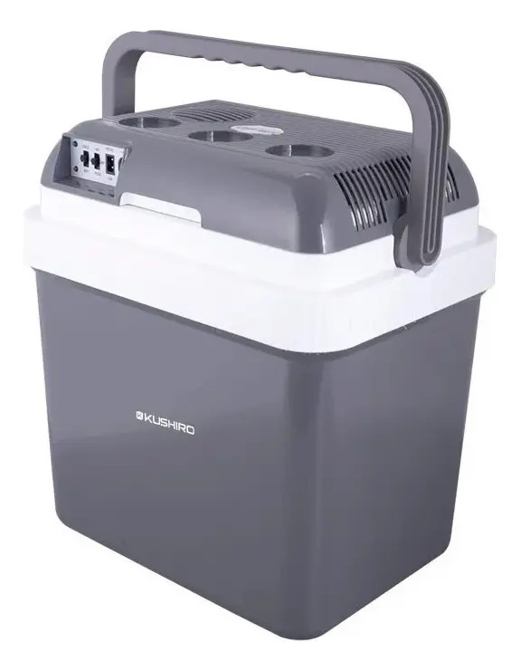 Conservadora Electrica Kushiro Cw-32a Frio/calor 32l Gris Gris