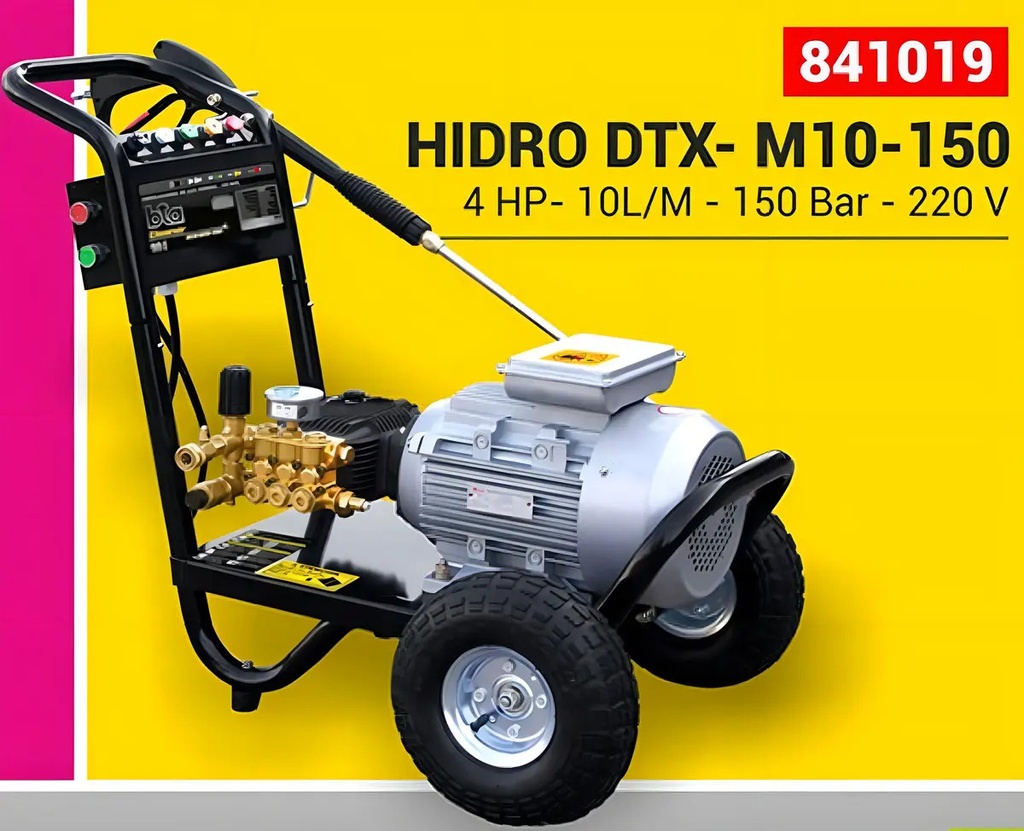Hidrolavadora Monofasica 150 Bar Bta 841019 150bar 10l/mi Gris