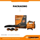 Soplador A Batería Lusqtoff Spl13-8bk Inalámbrico Brushless Naranja