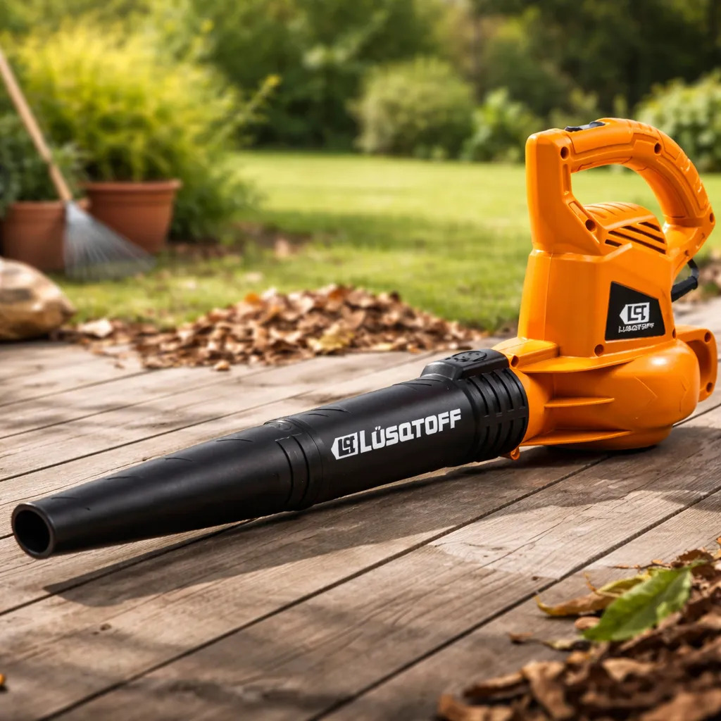 Sopladora De Hojas Lusqtoff Spl2000-7 2000w 13500rpm Naranja