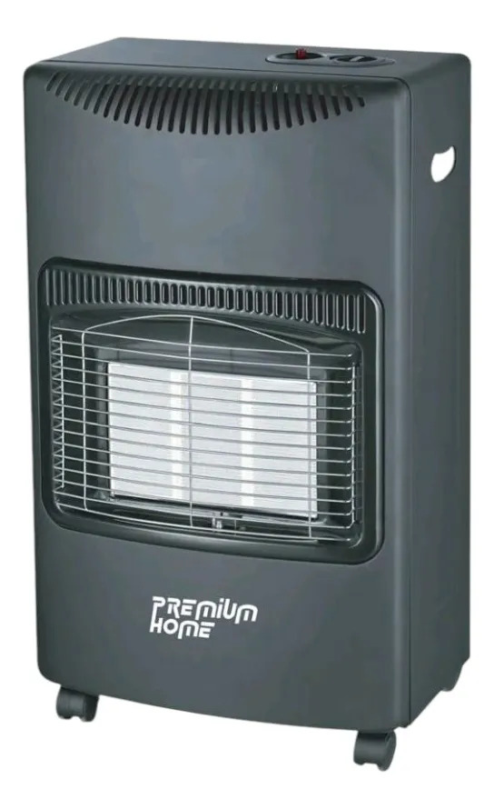 Estufa Garrafera Premium Home Plegable Negra 521 Negro