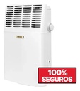 Calefactor Eskabe S21 Tuttobianco 3000 Kcal Con Termostato Blanco