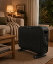 Calefactor Convector Natural Whitenblack Cnwb06 2000w Negro