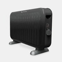 Calefactor Convector Natural Whitenblack Cnwb06 2000w Negro