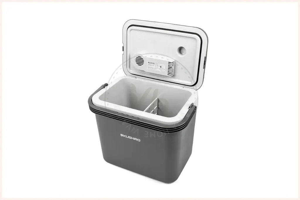 Conservadora Eléctrica Frío/calor Kushiro Cw-32a 32l 12v/200 Gris Oscuro