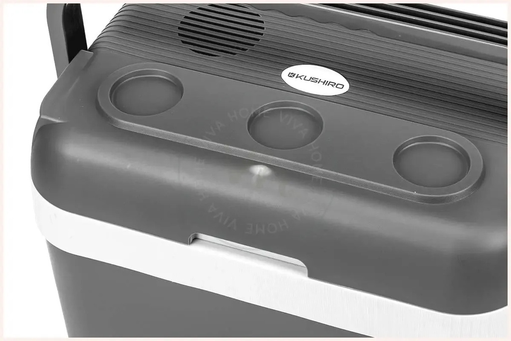 Conservadora Eléctrica Frío/calor Kushiro Cw-32a 32l 12v/200 Gris Oscuro