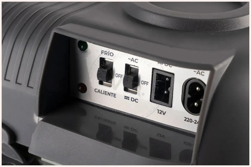 Conservadora Eléctrica Frío/calor Kushiro Cw-32a 32l 12v/200 Gris Oscuro