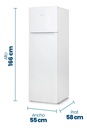Heladera Philco Phct260b 260l Ciclica Con Freezer Blanca Blanco