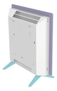 Calefactor Vitroconvector Peabody Pe-vc10s1 Simones Pierre Lavanda