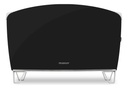 Calefactor Vitroconvector Peabody Pe-bvc15n Doble Vidrio Negro