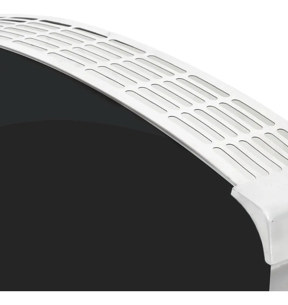 Calefactor Vitroconvector Peabody Pe-bvc15n Doble Vidrio Negro