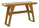 Mesa Recibidor Henn Menphis S350-127 Nature/off White Armarios Para Lavandería Nature Con Off White