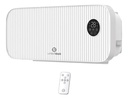 Caloventor Split De Pared Whitenblack Cpwb07 2000w Blanco Blanco