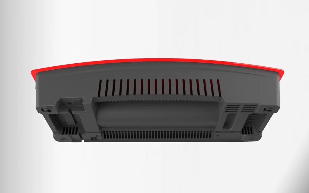 Caloventor Split Peabody De Pared Pe-cv20r Display Touch Led Rojo