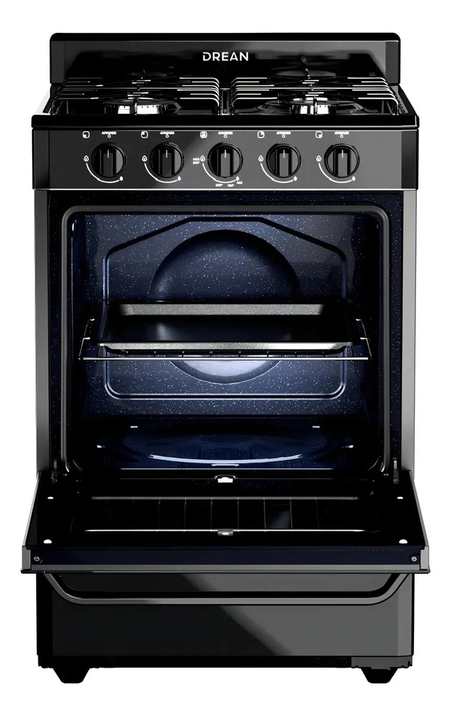 Cocina Multigas 56 Cm Negro Drean Cd5602an0 Negro Negro