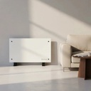 Panel De Vidrio Calefactor Whitenblack 2 Niv Wbpvwb01 Blanco Blanco
