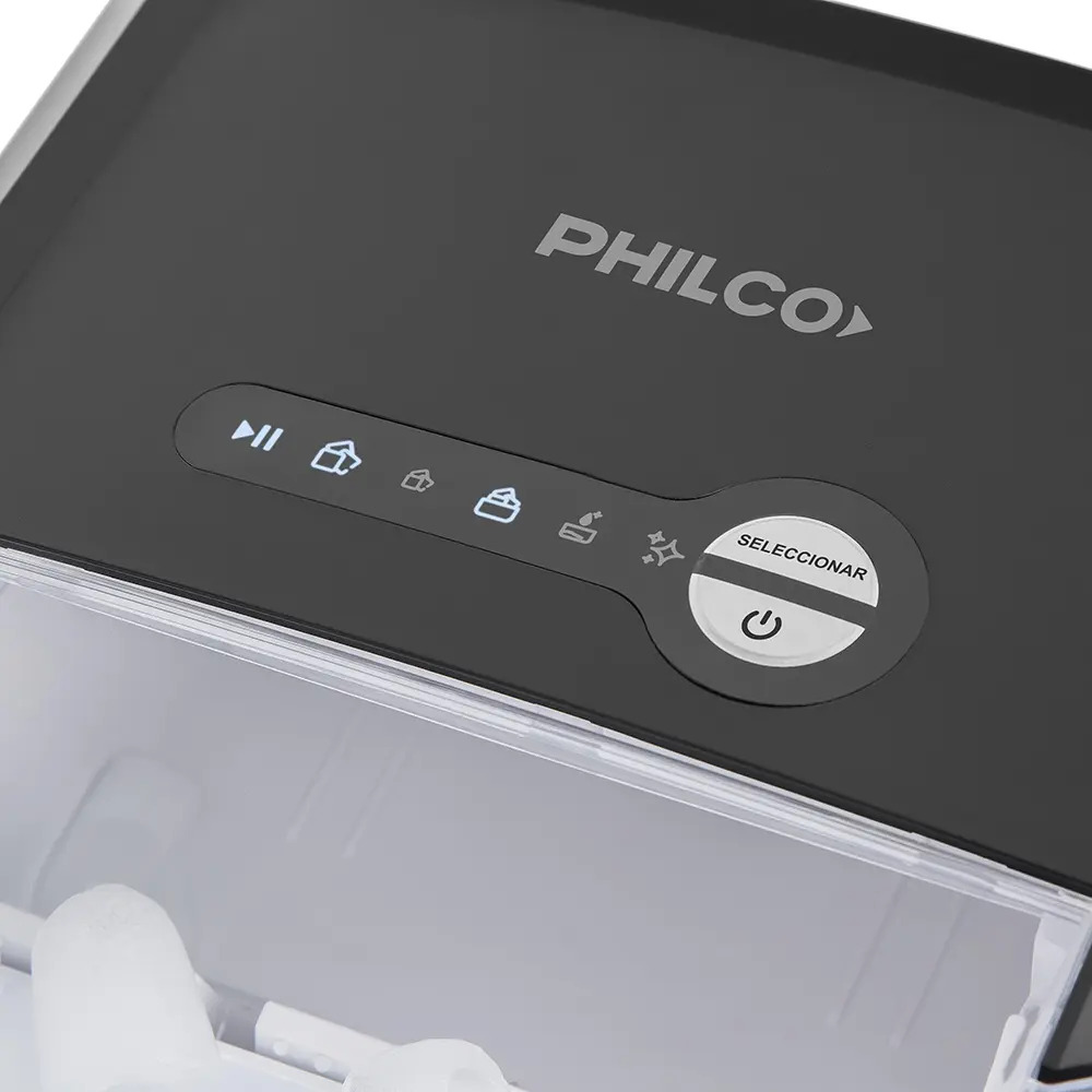 Maquina Para Hacer Hielo Philco Imb23php 1.2l Negro Negro