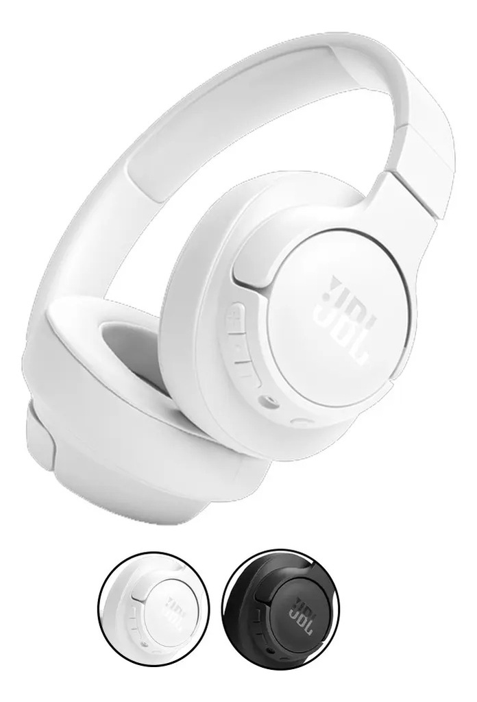 Auriculares Inalambricos Jbl Tune 720bt Bluetooth Blanco Blanco