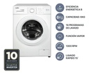Lavarropas Codini Aiafe6010b 6kg Inverter Frontal Blanco Blanco