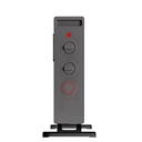 Calefactor Electrico Smartlife Co2000ftpn 2000w Timer Negro Negro