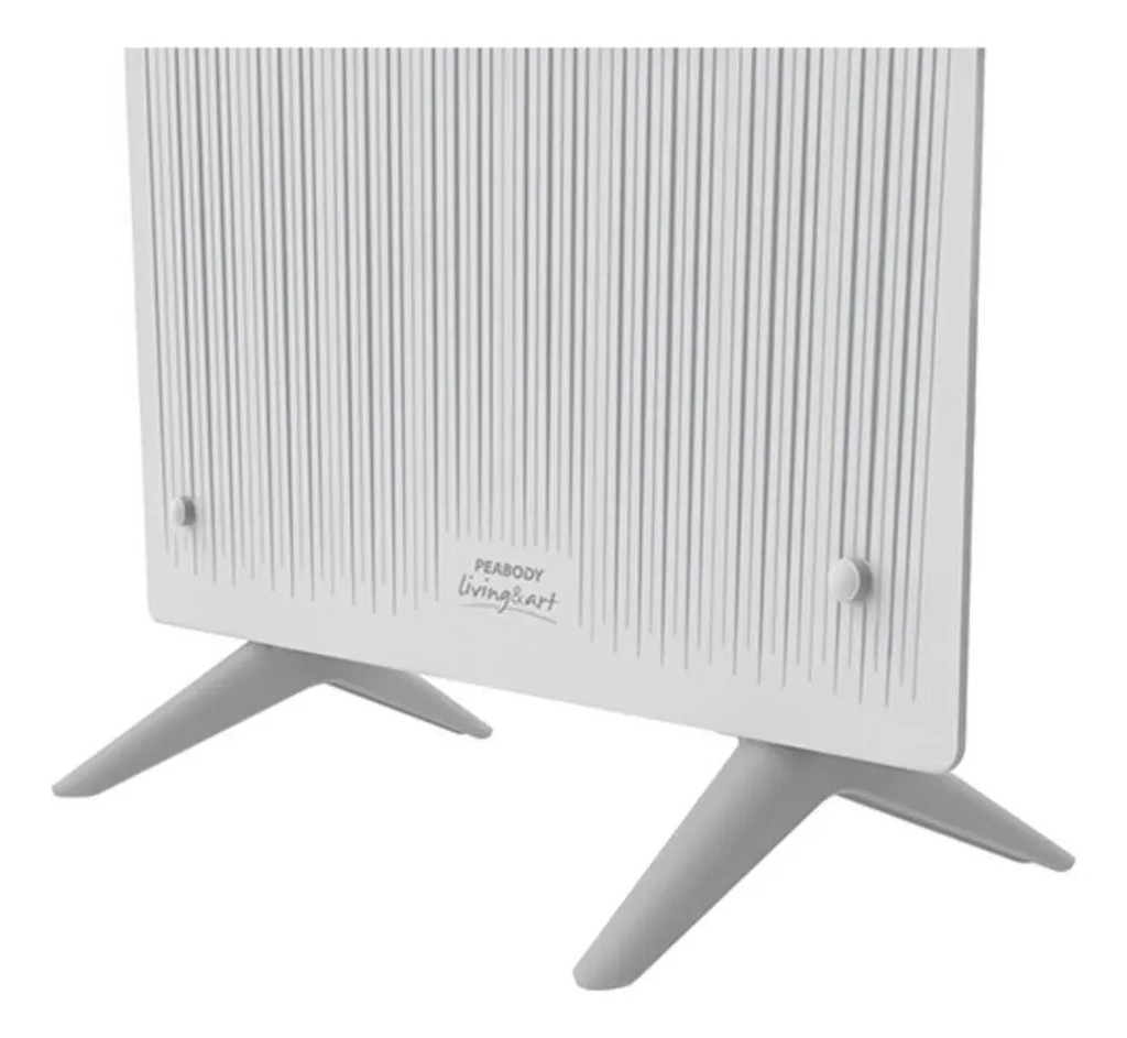 Calefactor Vitroconvector Peabody Pe-vcy10rb 1000w Rayado Blanco