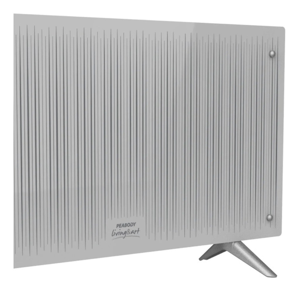 Calefactor Vitroconvector Peabody Pe-vcy10rb 1000w Rayado Blanco