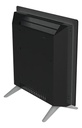 Calefactor Eléctrico Vitroconvector Plano Peabody Pe-vc10rn 1000w Color Negro