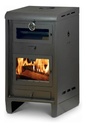 Estufa A Leña Tromen Pehuen 18000 C/horno + Kit Pared 6 