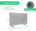 Vitroconvector Peabody Pe-vcy20rb 2000w Blanco Rayado Blanco