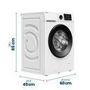 Lavarropas Philco Phlf61bn 6k Inverter Carga Frontal Blanco Blanco