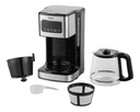 Cafetera De Filtro Oster Bvstdc4403 Pantalla Tactil 12 Tazas Plateado