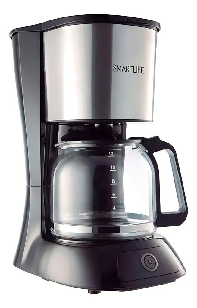 Cafetera Smart Life De Filtro Sl-cm9402 1.5 L 12 Tazas Negro/acero Inoxidable