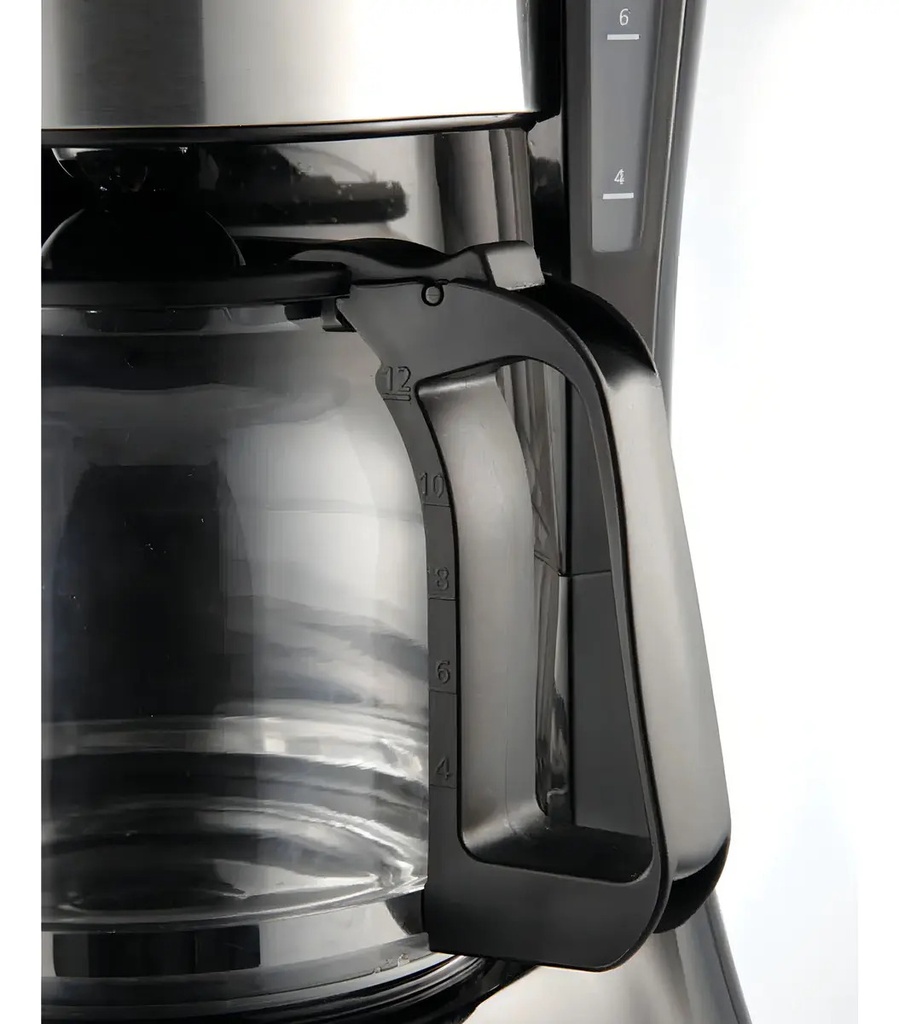 Cafetera Smart Life De Filtro Sl-cm9402 1.5 L 12 Tazas Negro/acero Inoxidable