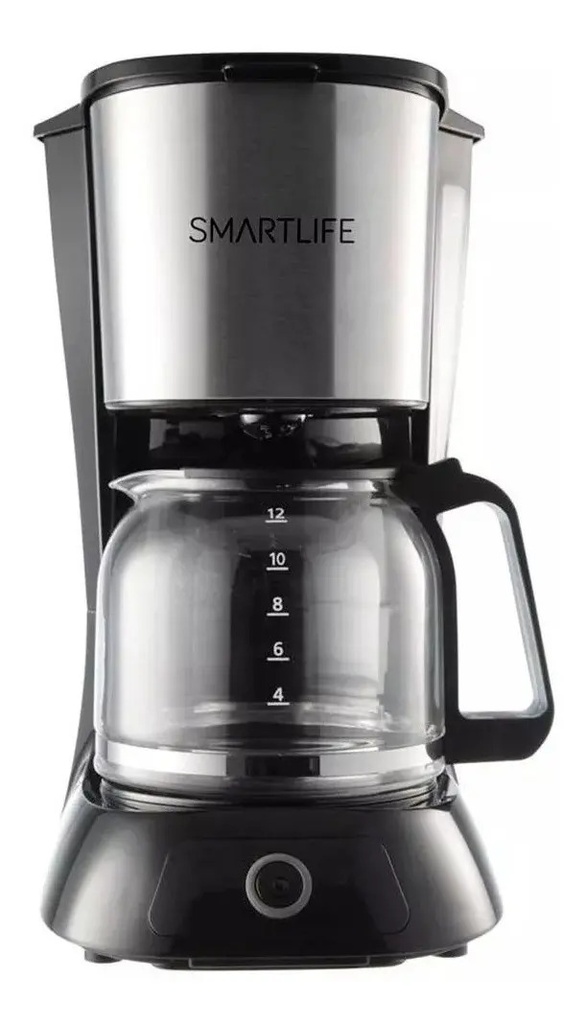 Cafetera Smart Life De Filtro Sl-cm9402 1.5 L 12 Tazas Negro/acero Inoxidable