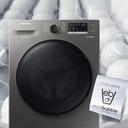 Lavarropas Samsung 7kg Ww70aa46bx Inverter Carga Frontal Inox