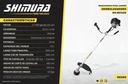 Desmalezadora Shimura Shbc52n 52cc 2 Tiempos 1.5 Kw