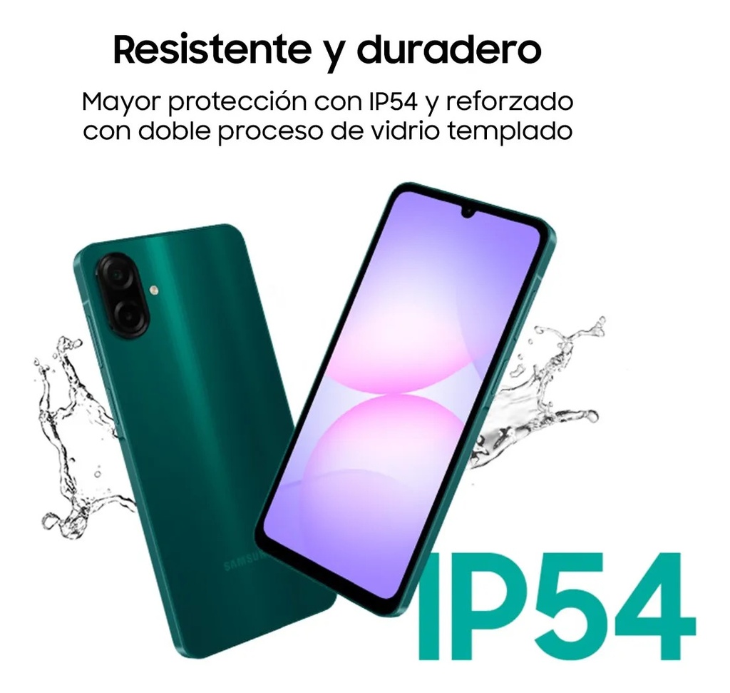 Celular Samsung Galaxy A07 64gb Light Violet Sm-a075mlvaltp Violeta