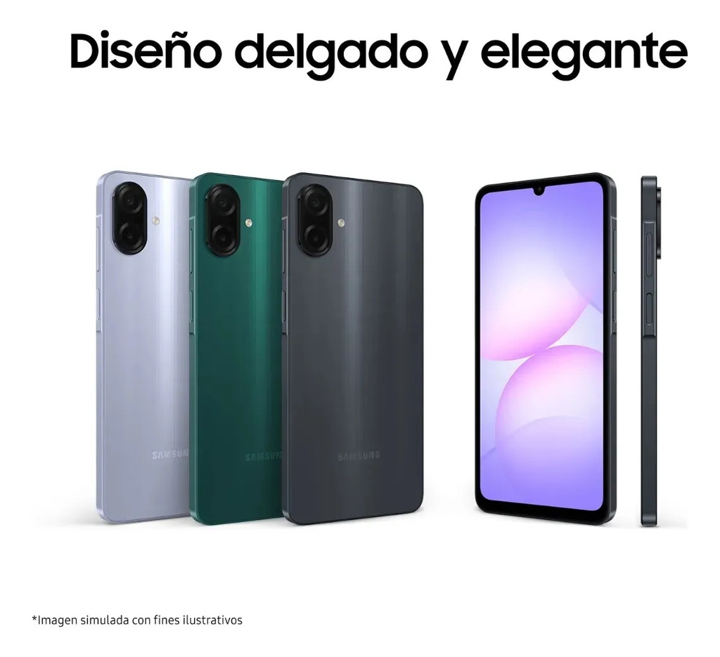 Samsung Serie A Galaxy A07 Negro