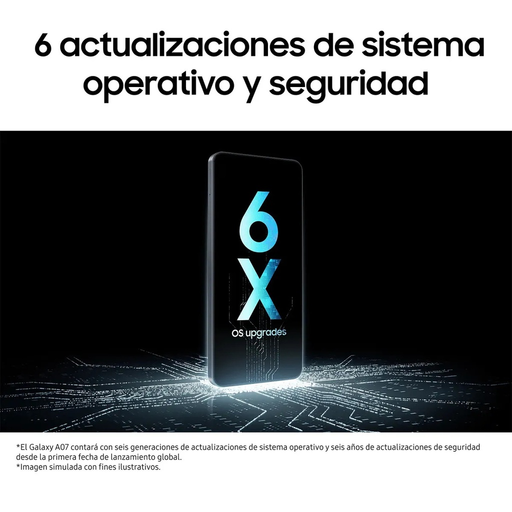 Samsung Serie A Galaxy A07 Negro