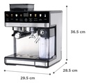 Cafetera Smart Life Expresso Sl-ecgdm5750 Dig C/molinillo Inox, Negro