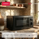 Microondas Ranser Roma Mo-1701m 20l Mecanico 700l Negro