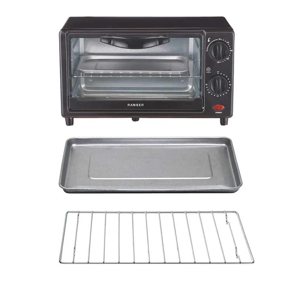 Horno Electrico Ranser Panigale He-700m 11.5 L 750w Grill Negro