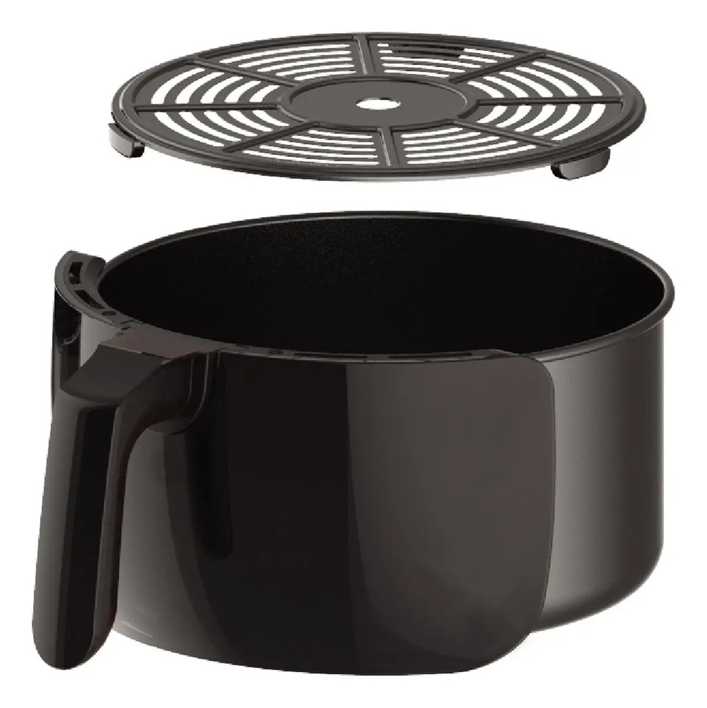 Freidora De Aire Ranser Amalfi Af-400 6 L Mecanica 1400w Negro