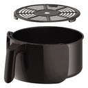 Freidora De Aire Ranser Amalfi Af-400 6 L Mecanica 1400w Negro
