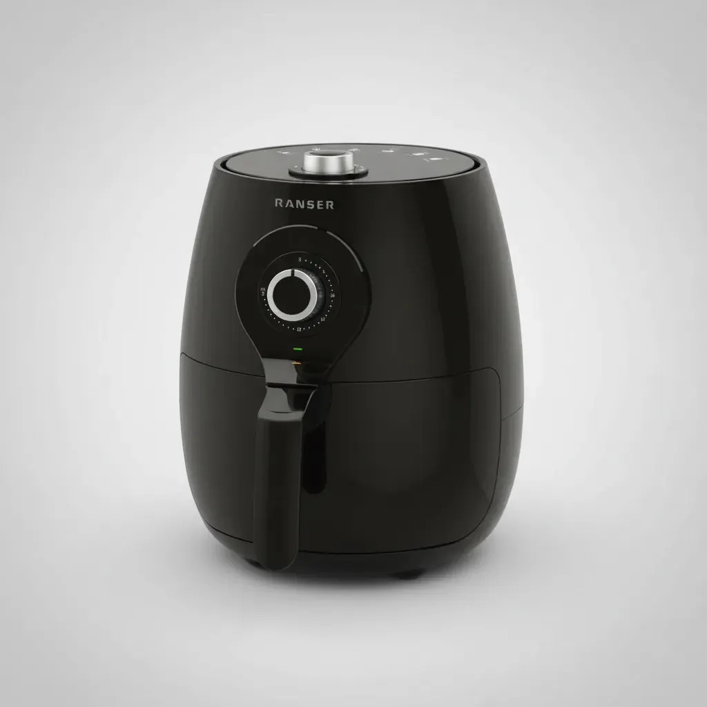 Freidora De Aire Ranser Amalfi Af-400 6 L Mecanica 1400w Negro