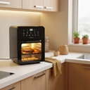Freidora De Aire Y Horno Ranser Furore Af-8777 11.5l 1700w Negro