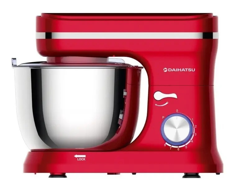 Batidora Planetaria Daihatsu Sm-1507 5 Lts 1100w Roja Rojo