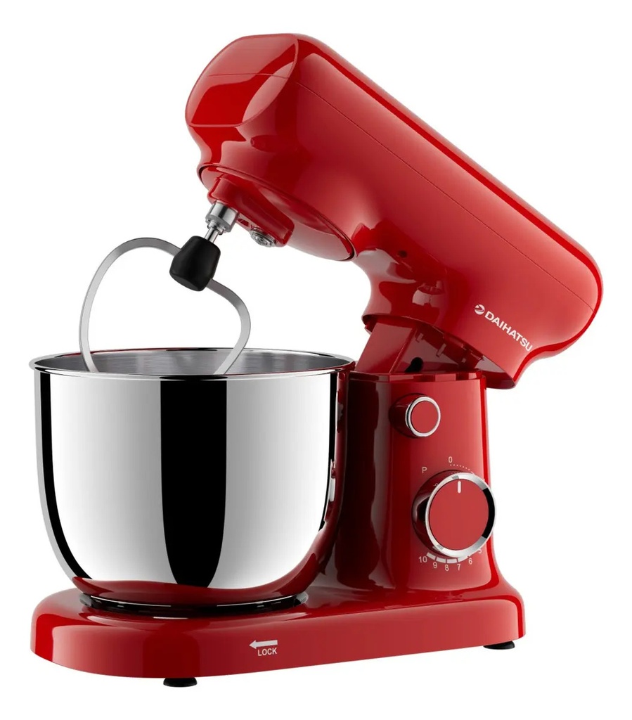 Batidora Planetaria Daihatsu Wakusei Pm-11075 3l 1100w Roja Rojo 50 Hz/60 Hz